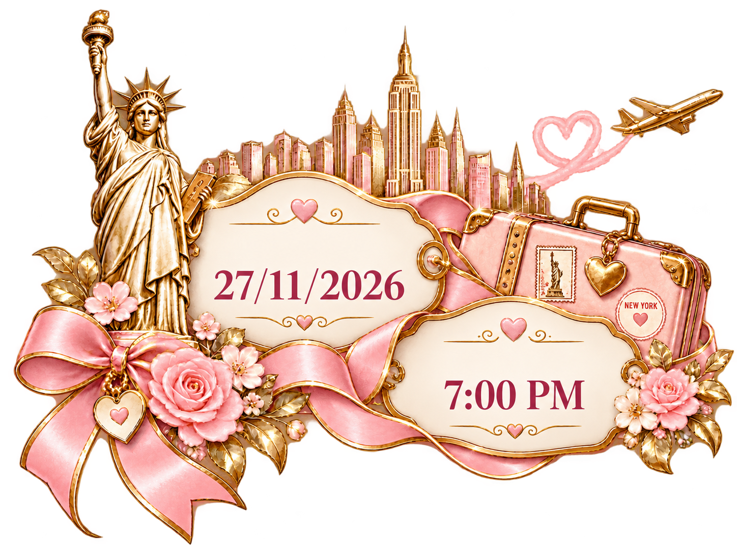 Viernes, 27 de noviembre de 2026 · 7:00 PM